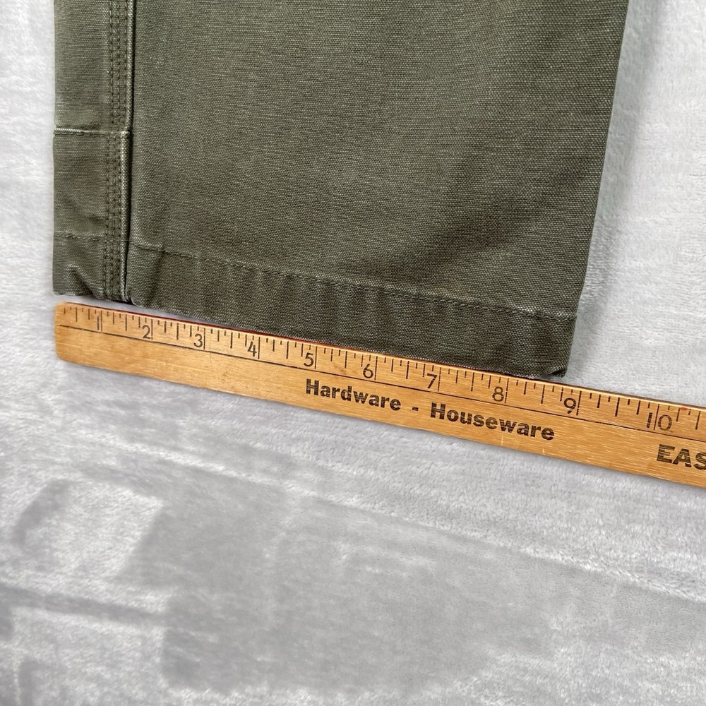 L.L. Bean Pants Mens 30x30 Katahdin Iron Works Carpenter Canvas Workwear 270855 - Picture 9 of 12
